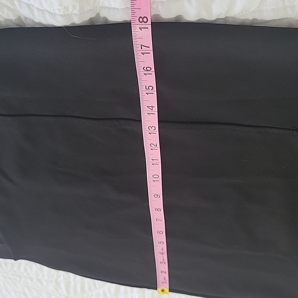 EXCHIC Women’s Pencil Skirt Bodycon Business Skirt Side Slit Hem - Picture 6 of 10